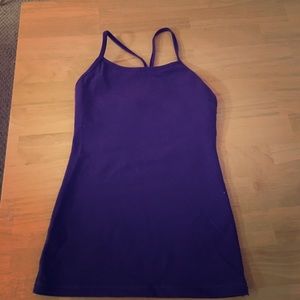 Lululemon Power Y Tank (purple)