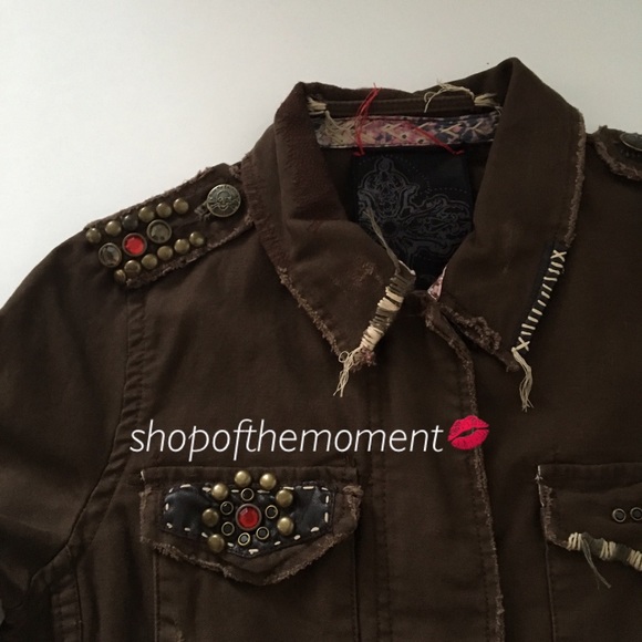 ๏ธโ๐ Miss Me โถ Queen of My Castle โถ Utility Jacket - Picture 3 of 8