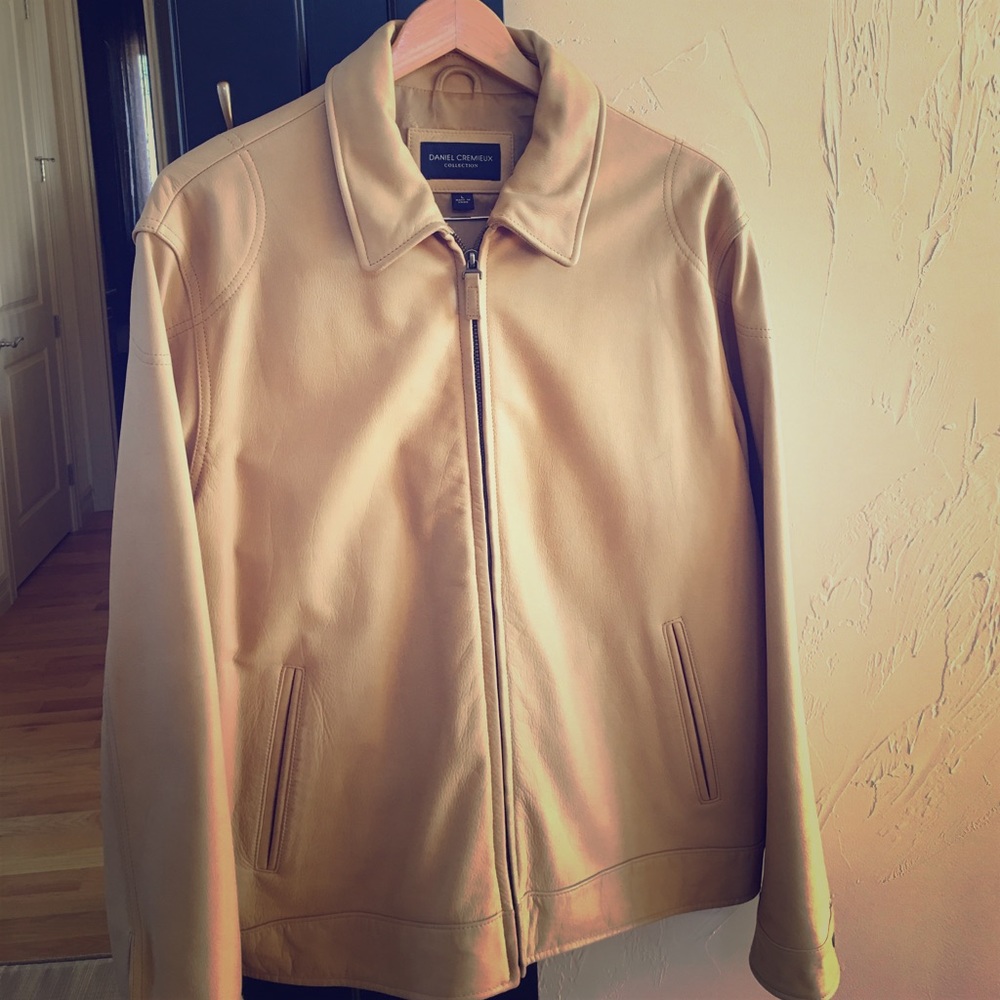 Daniel Cremieux Leather Jacker
