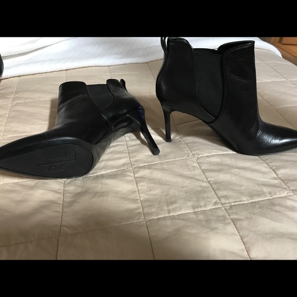 Ralph Lauren black booties - Picture 2 of 2