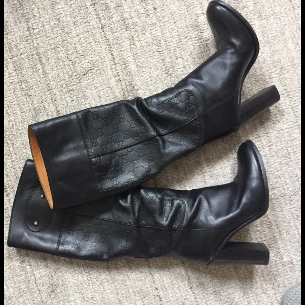 Gucci knee high boots, 37.5