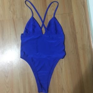 New Cobalt Blue Bodysuit M