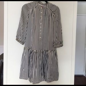 Juicy Couture striped silk size 4 dress