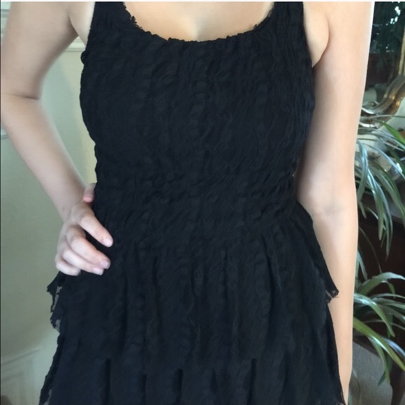 Free People Flirty Layered Lace Dress - Picture 4 of 4