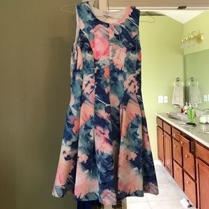 Impressions floral print dress - size M