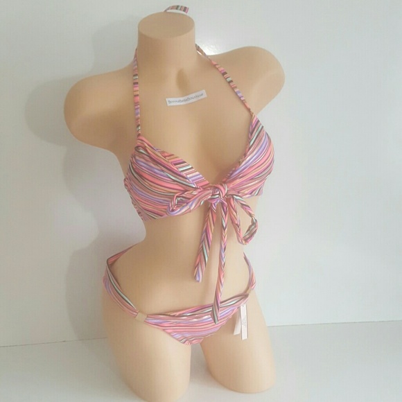 Victoria's Secret 34B MEDIUM BIKINI BUNDLE NWT
