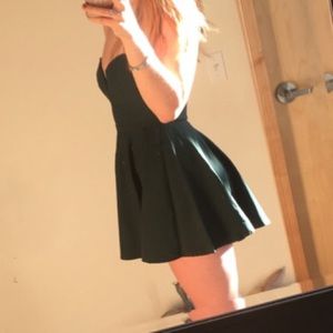 Emerald green Nasty gal short dress worn once !