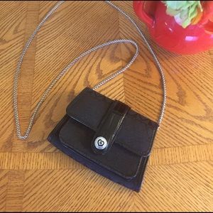 Brighton Leather & Jacquard Mini Purse