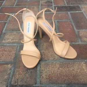Steve Madden Strappy Nude Heels