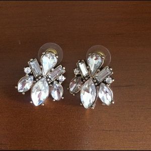 J. Crew cluster earrings