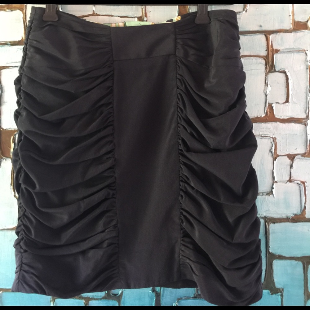 Navy blue skirt