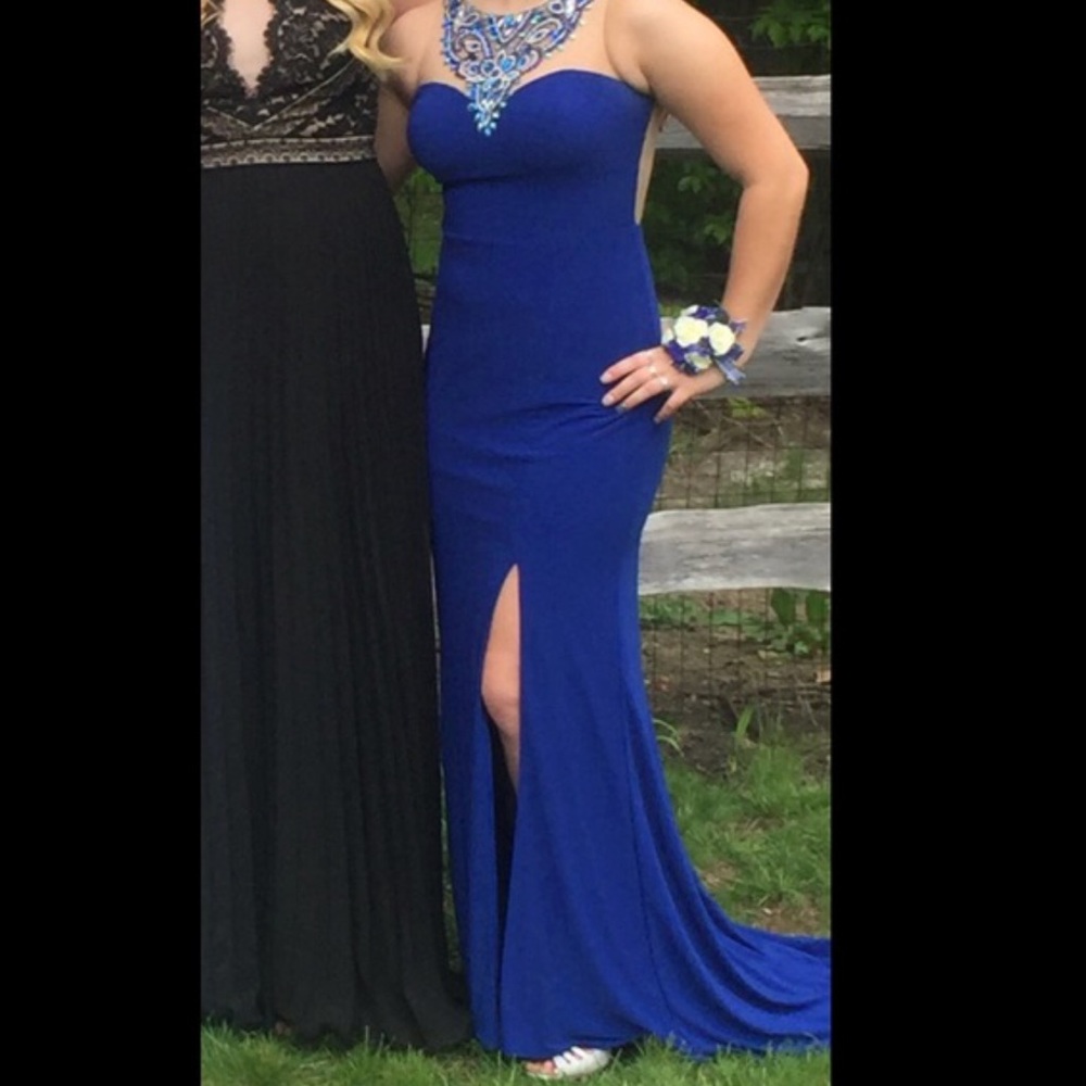 Royal Blue Prom Dress