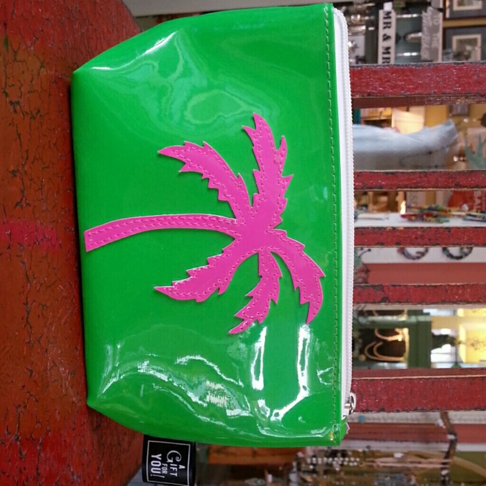 New Palm Tree Make Up Bag