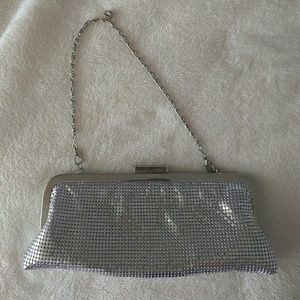 Carlo Fellini Silver Evening Bag/Clutch