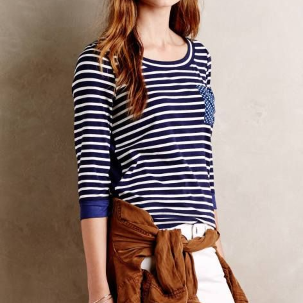 Anthropologie top by Little Yellow Button