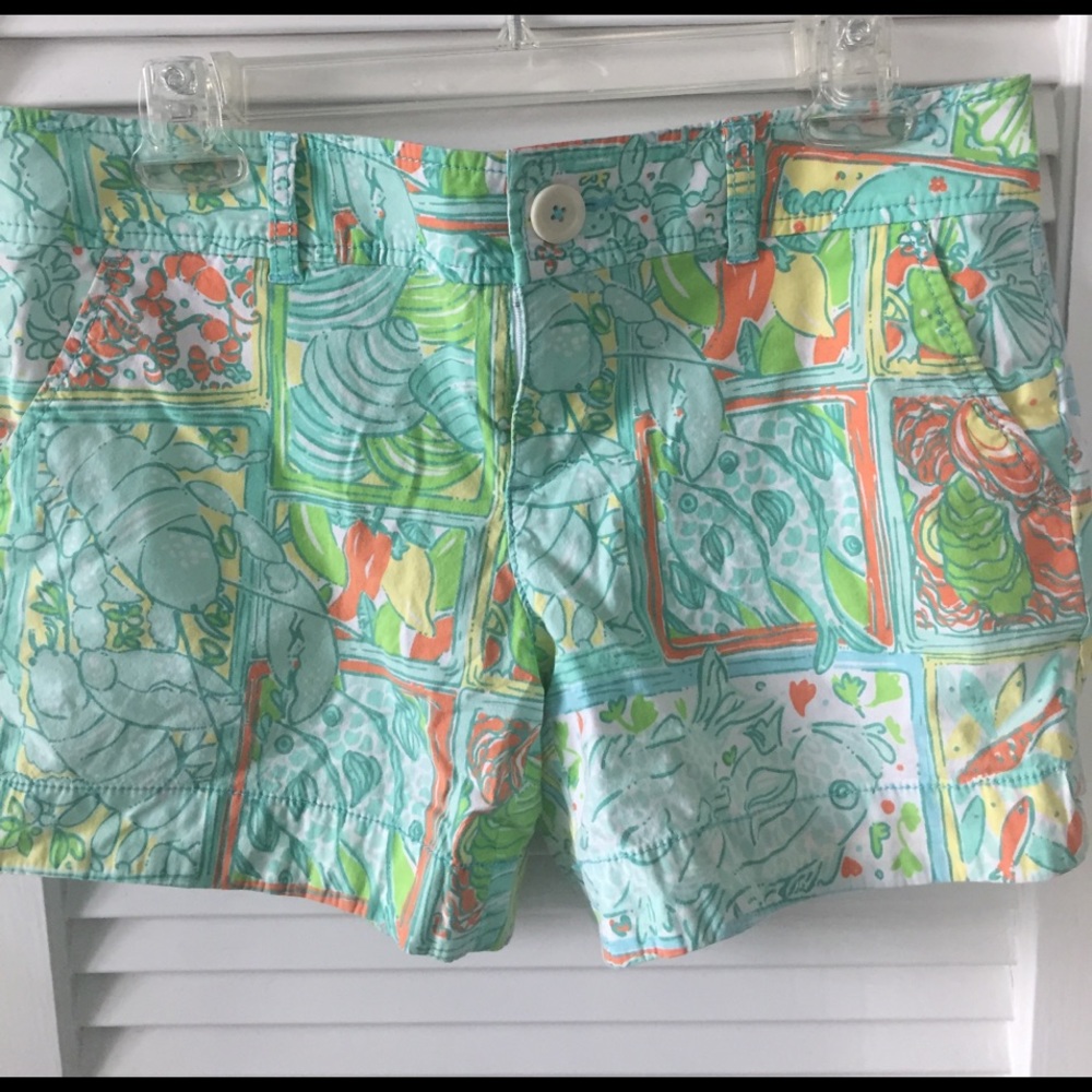 Lilly Pulitzer shorts Sz 6
