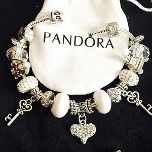 Listing for Denise Pandora Engraved Bracelet
