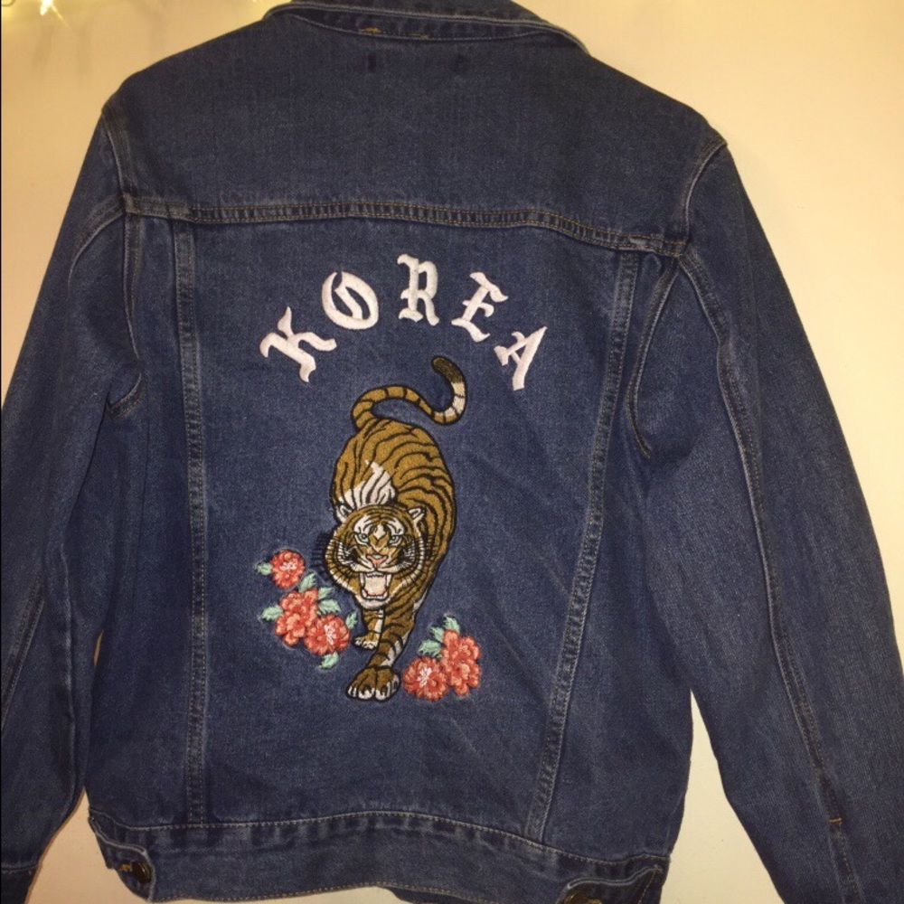 Embroidered Jean Jacket