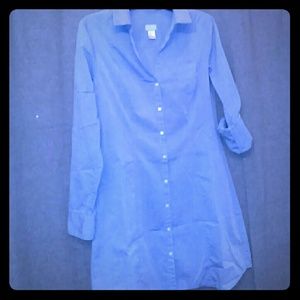 H&M Long Button Down Blouse