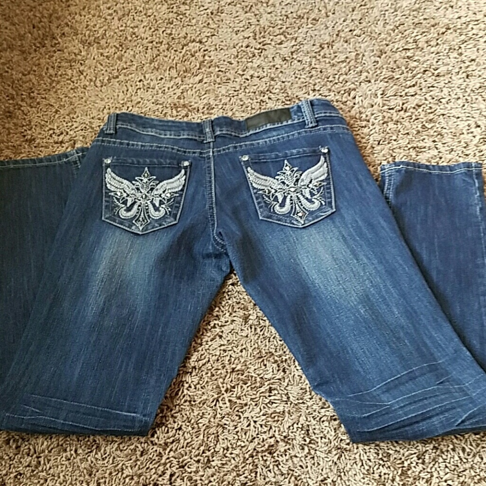 Designer skinny jeans