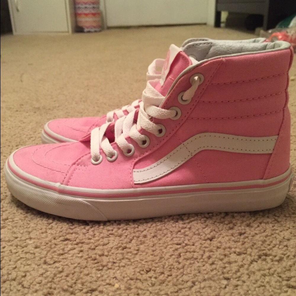 Pink Vans women's 6.5