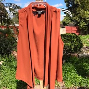 Burnt Orange Shrug/Wrap