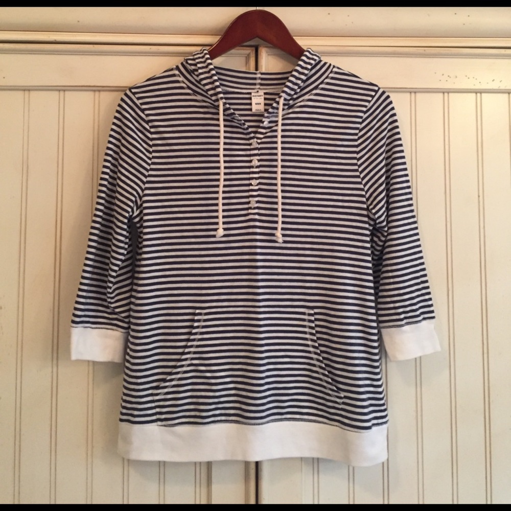 Old Navy Stripe Hoodie