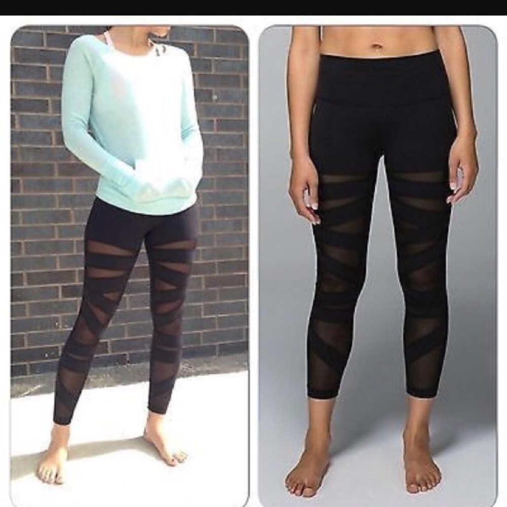 ❌❌SOLD❌❌ RARE Lululemon Mesh Tech 7/8 High Times