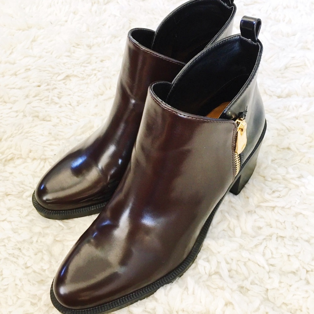 Zara Trafaluc * Dark Chocolate * Ankle Boots