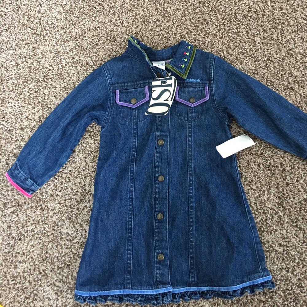 2t denim dress