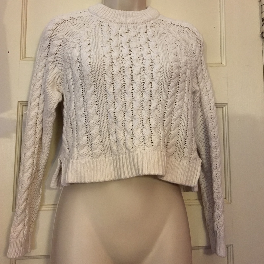 H&M cropped sweater