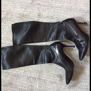 Mano Blahnik classic stretch boots