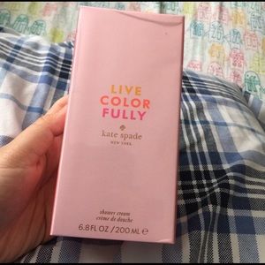 Live color fully Kate Spade Body cream Live color fully Kate Spade Body cream