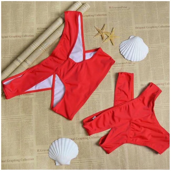 🌼 Bandage Off Shoulder High Waist Bikini - Picture 8 of 8