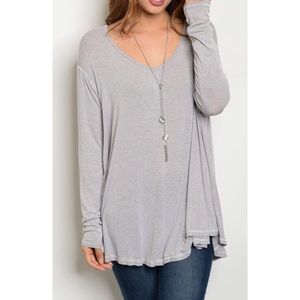 🌷🌷 Long Sleeve Jersey Tee 🌷🌷 2 COLORS