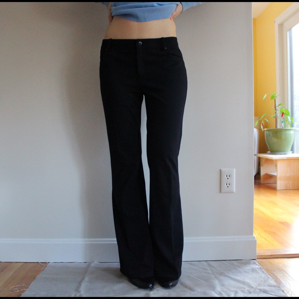 Calvin Klein Black Bootcut Pant