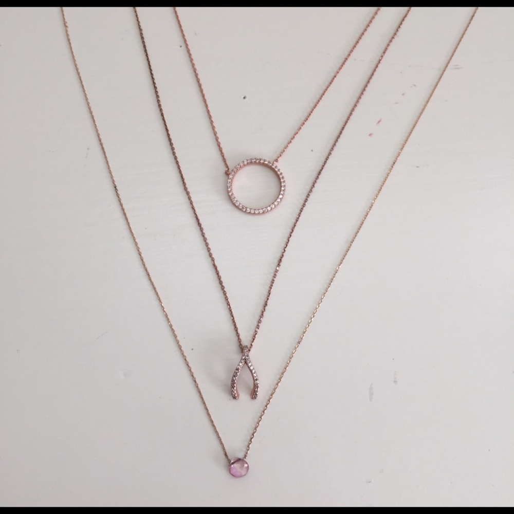 Set of 3 necklaces