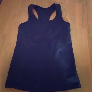 Gray Be Present Racerback