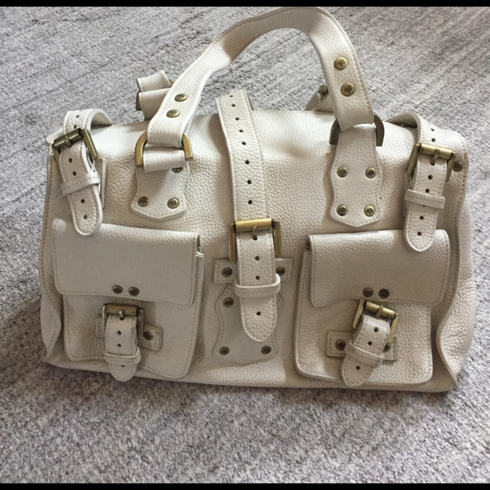 Mulberry classic leather satchel