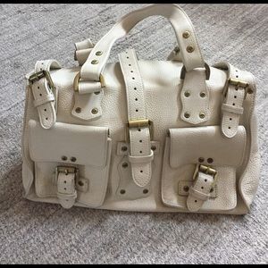 Mulberry classic leather satchel