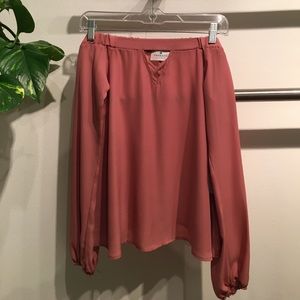 Cross Front Off Shoulder Top