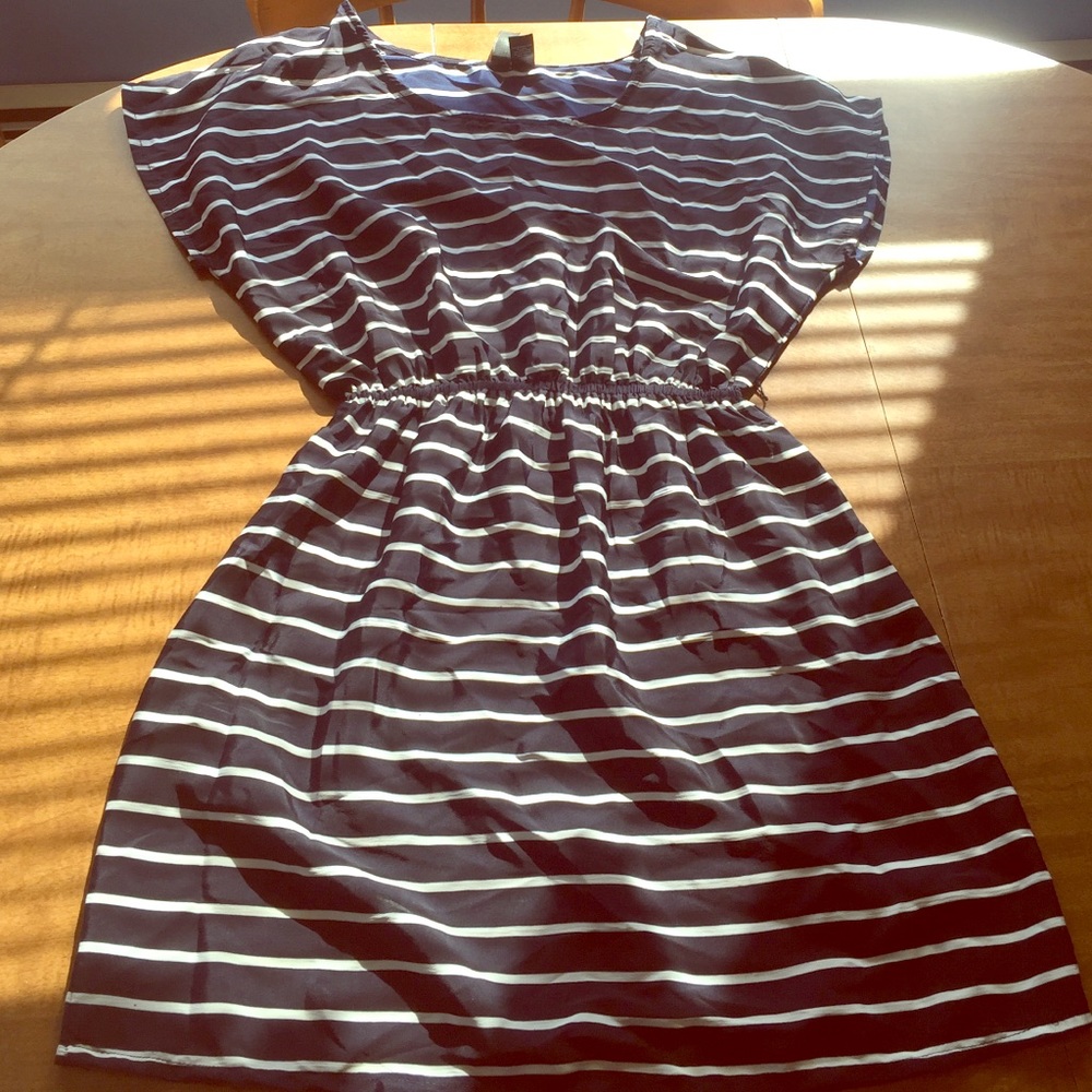 Nautical stripe dress