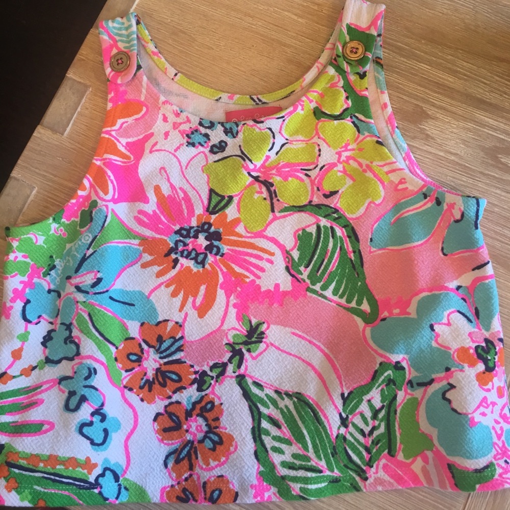 New Lilly Pulitzer target crop top L 10/12