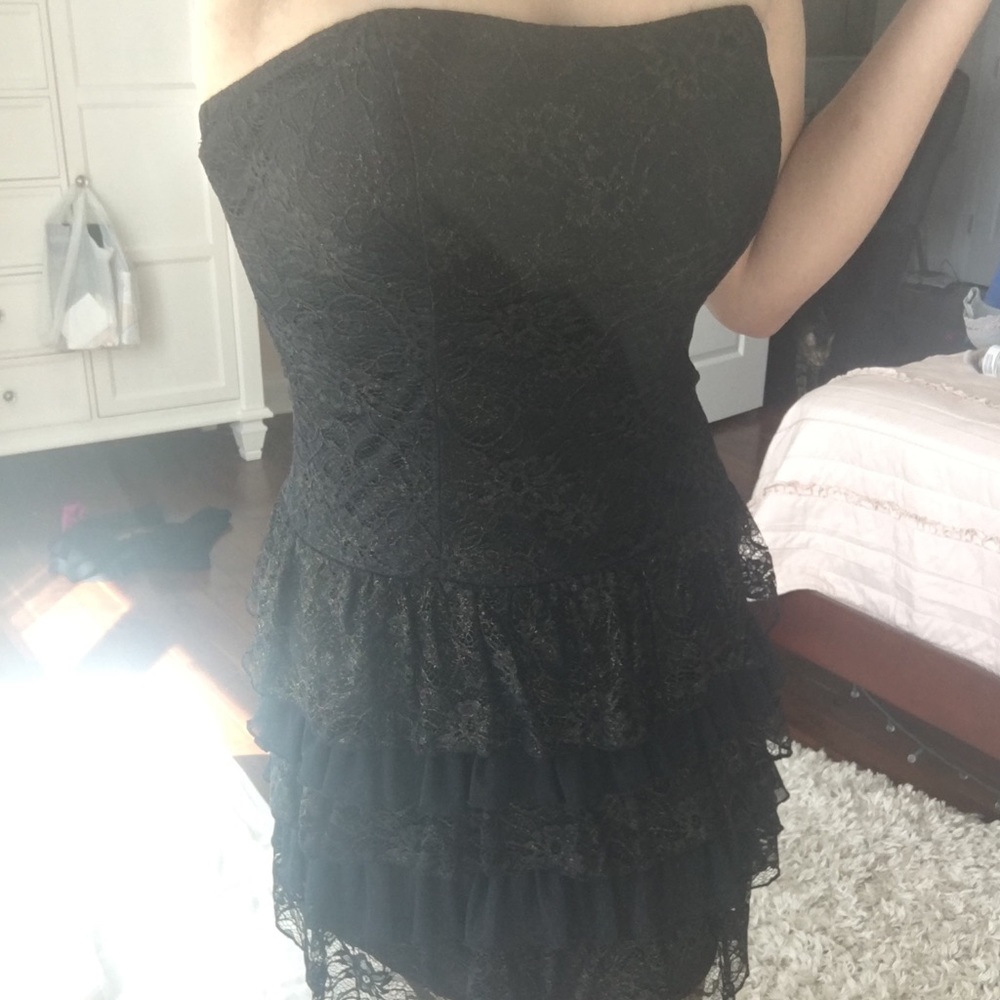 My Michelle strapless dress