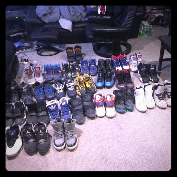 lebrons kobes Jordans adidas fly steppers supra a - Picture 1 of 4