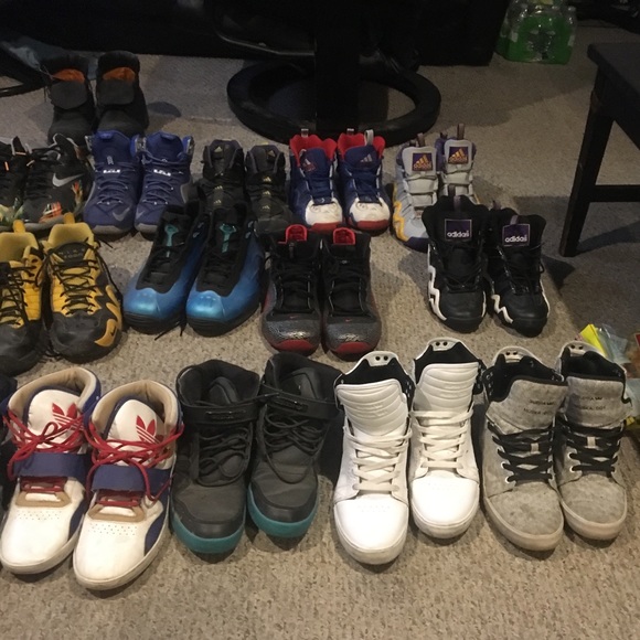 lebrons kobes Jordans adidas fly steppers supra a - Picture 3 of 4