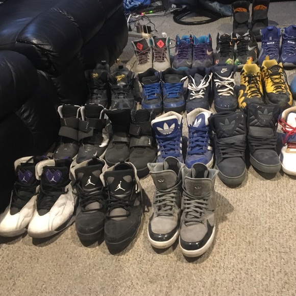 lebrons kobes Jordans adidas fly steppers supra a - Picture 4 of 4