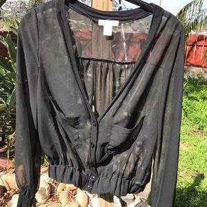 Sheer Black jacket