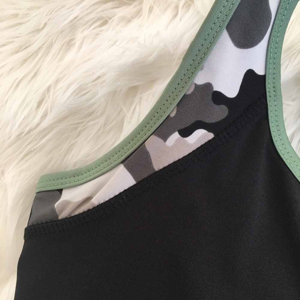 Aviva sports bra athletic racerback tank 2 ply - Picture 5 of 8