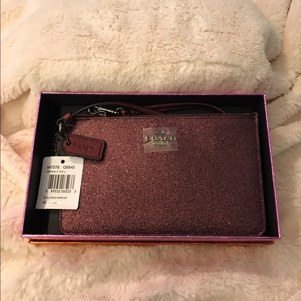 Coach wristlet $50